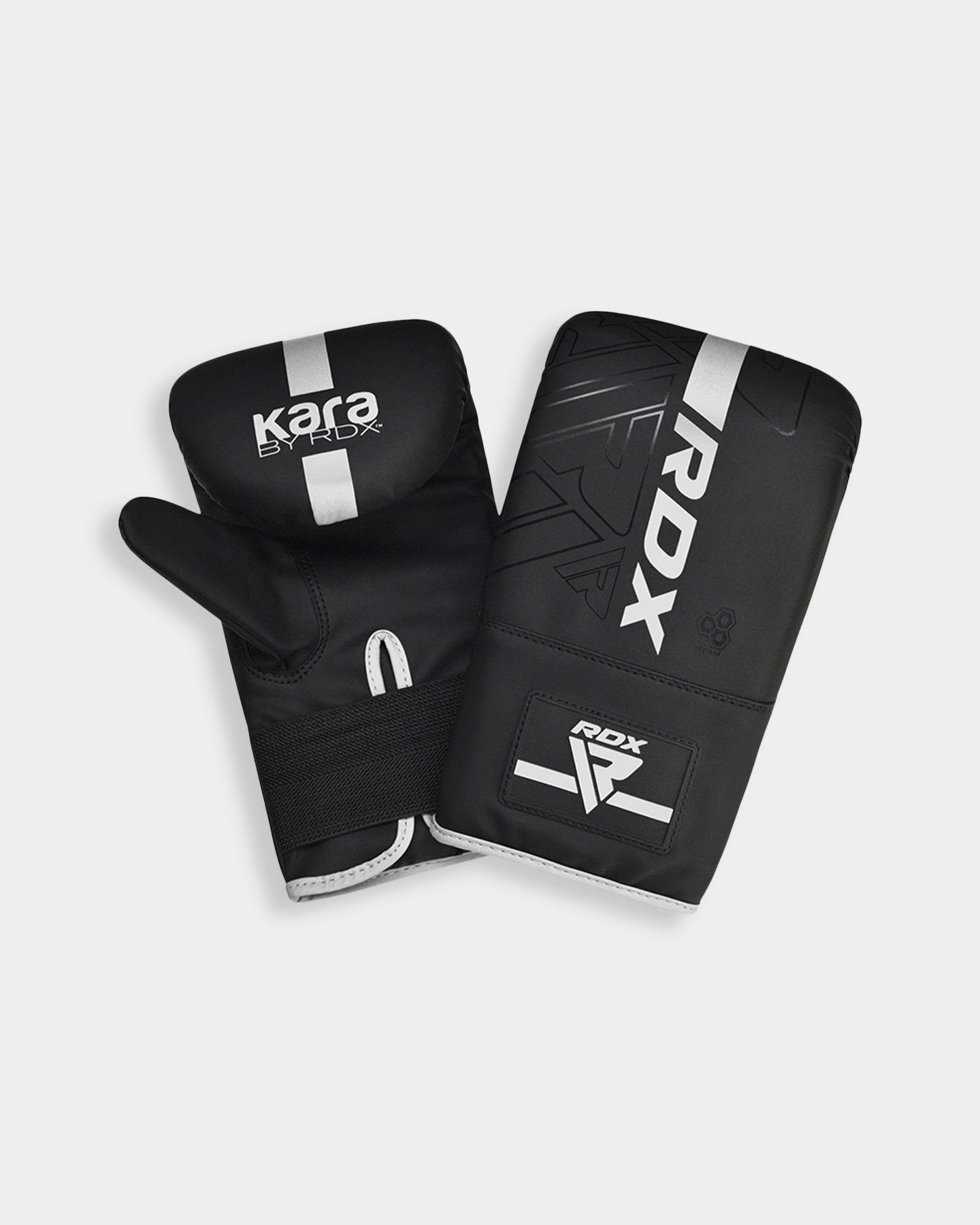RDX Sports BOXING BAG MITTS F6, Standard Size, White A4