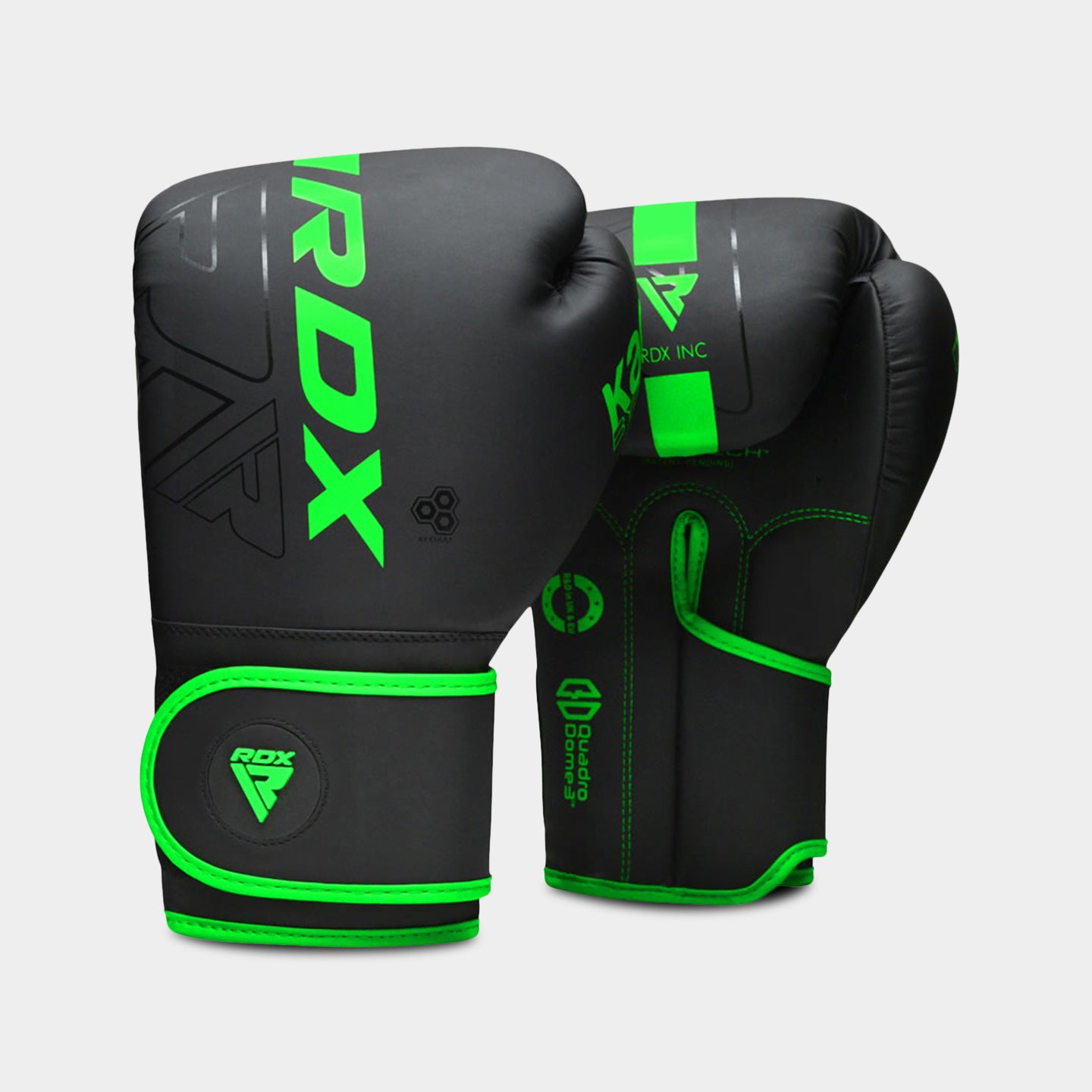 RDX Sports Boxing Gloves F6, 6oz, Green A1