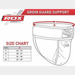 RDX Sports H1 Groin Guard Support With Gel Cup, S, White v1 A3