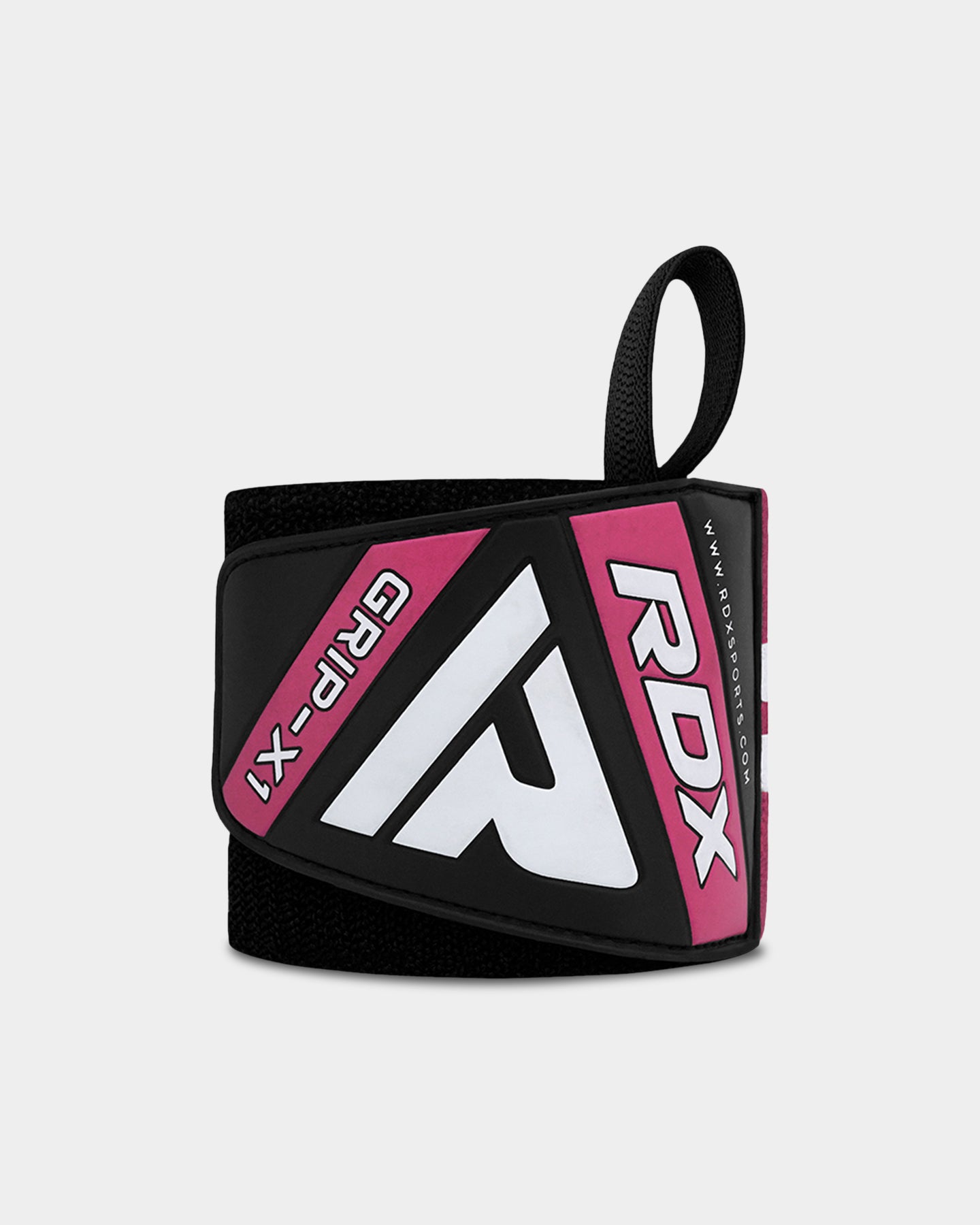 RDX Sports W4 Wrist Support Wraps For Weight Lifting, S - 18", Pink A2
