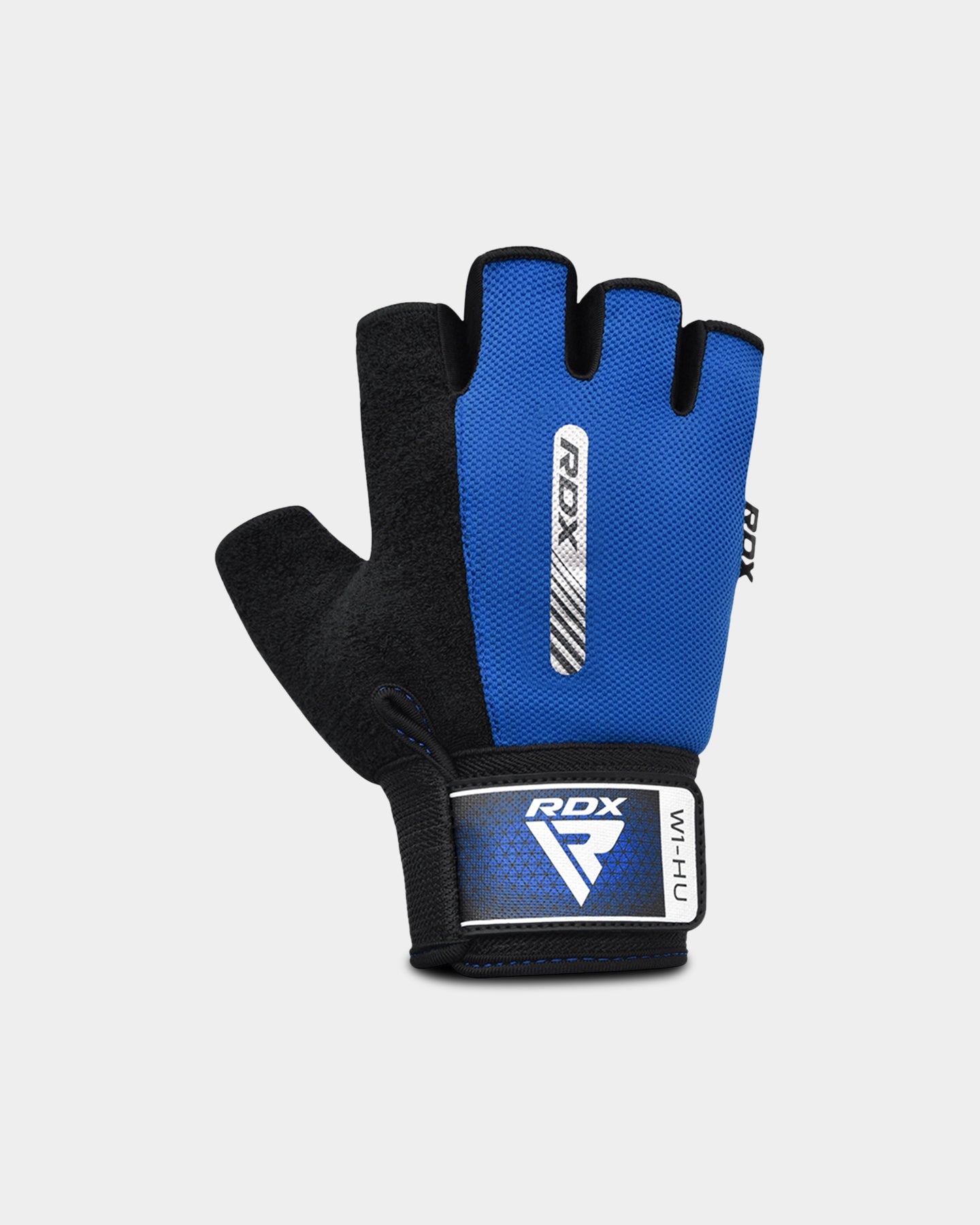 RDX Sports W1 Gym Workout Gloves, XL, Blue A2