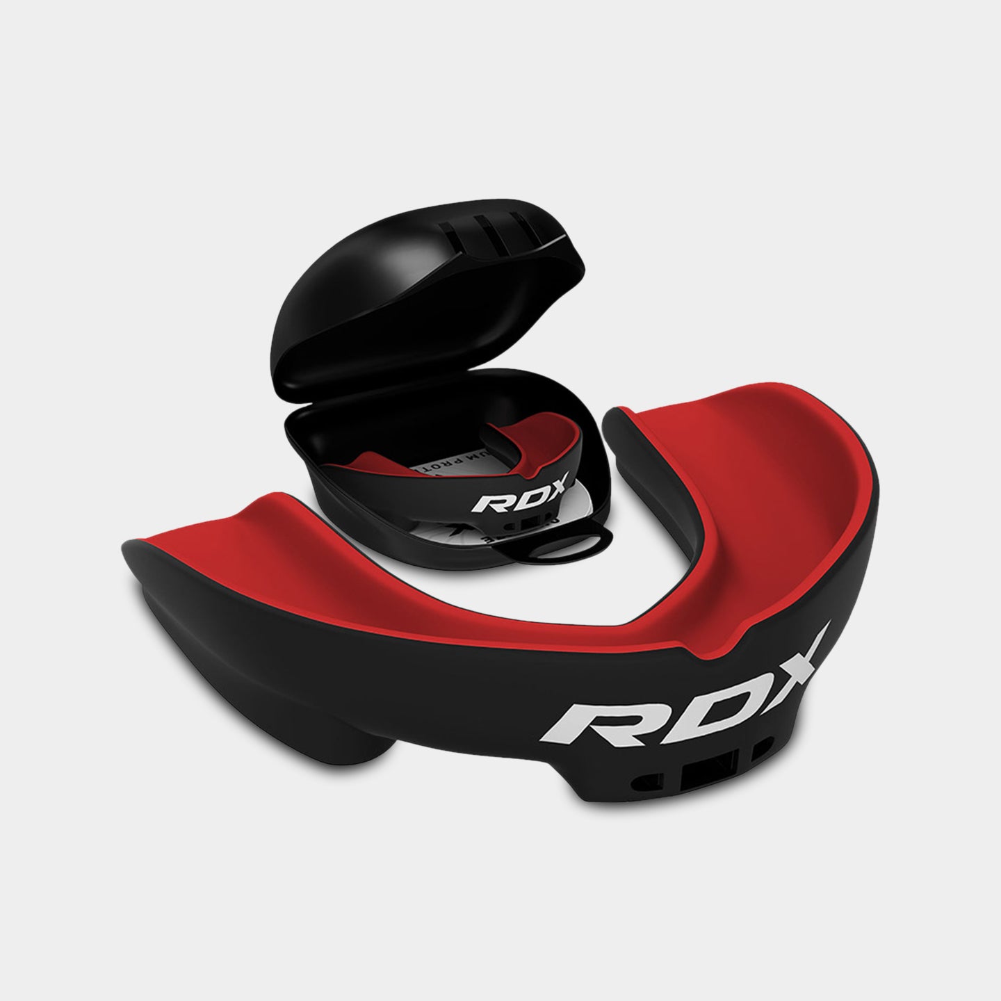 RDX Sports 3W Mouth Guard - Junior, Standard Size, Red/Black A1