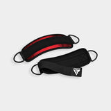 RDX Sports A4 Ankle Straps For Gym Cable Machine, Standard Size, Red A3