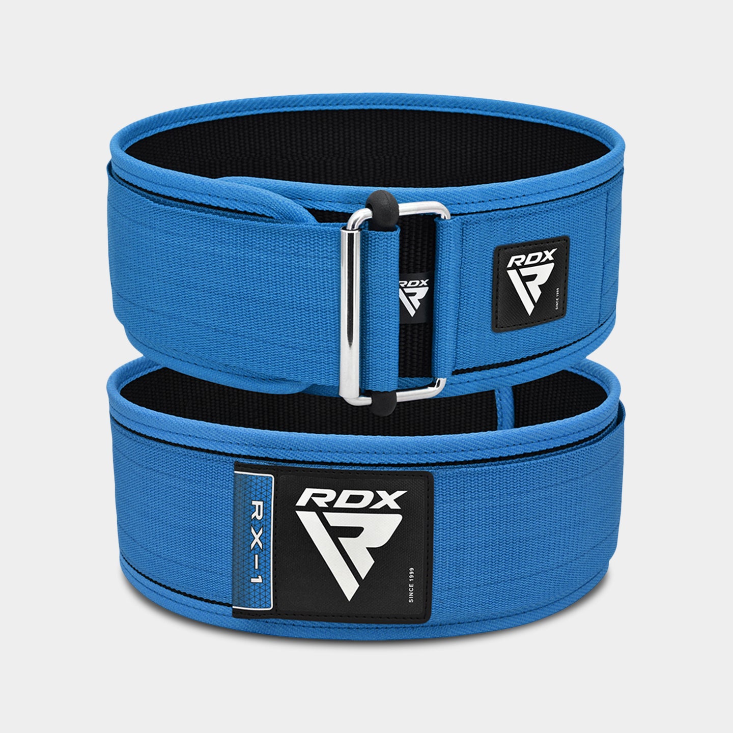 RDX Sports RX1 Weightlifting Belt, M, Blue A1