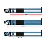 RDX Sports W4 Wrist Support Wraps For Weight Lifting, M - 24", Sky Blue A5