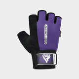 RDX Sports W1 Gym Workout Gloves, S, Purple A2