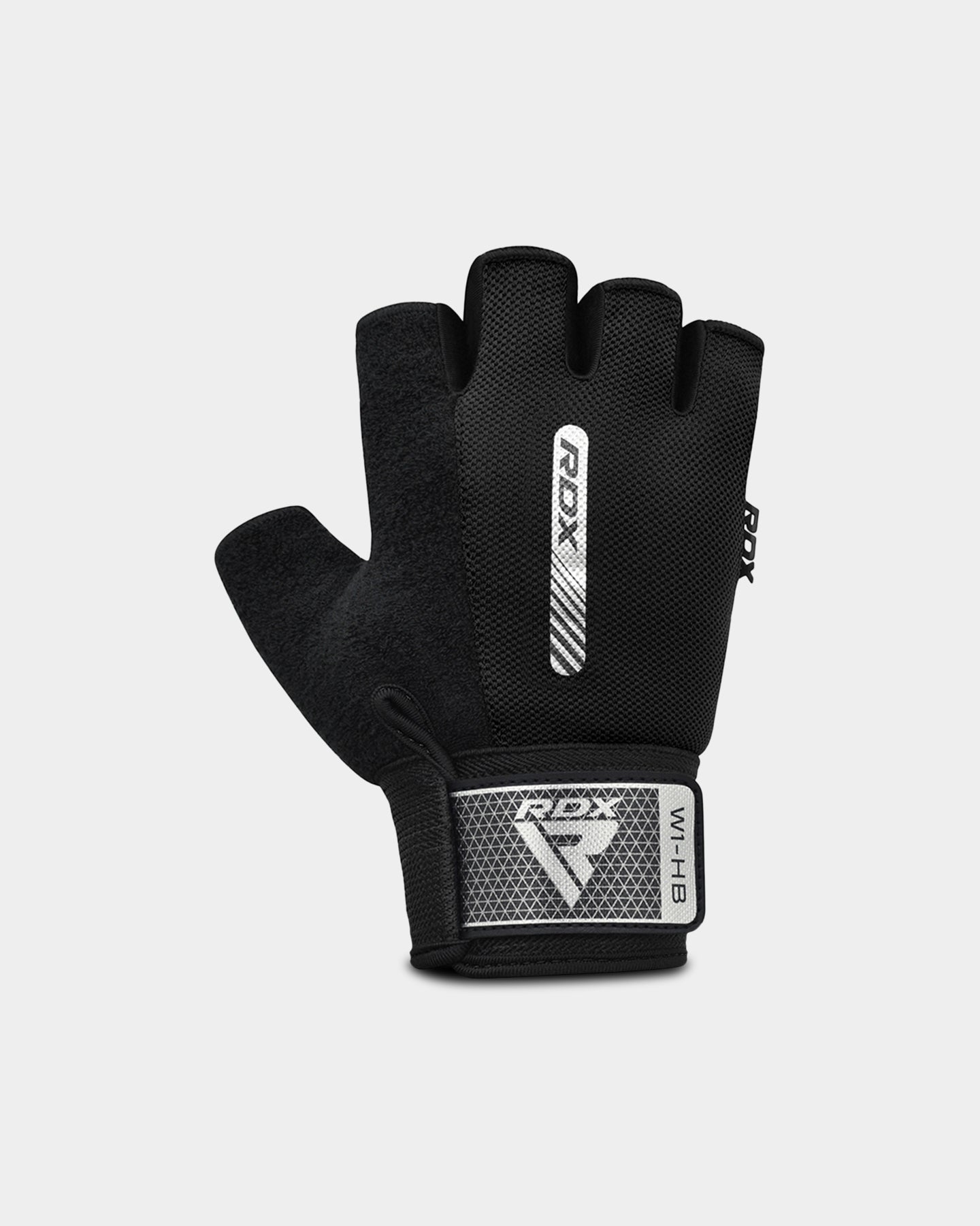 RDX Sports W1 Gym Workout Gloves, XL, Black A2
