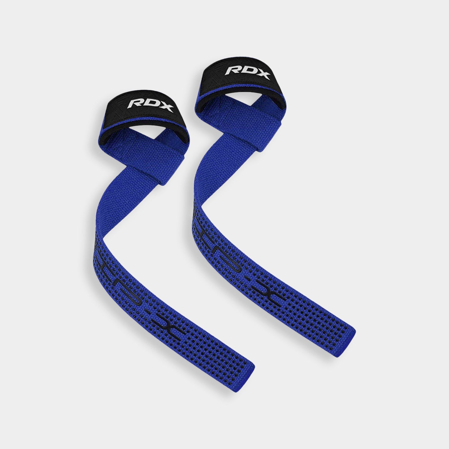 RDX Sports S4 Weightlifting Wrist Straps Weightlifting And Strength Training, Standard Size, Blue A1