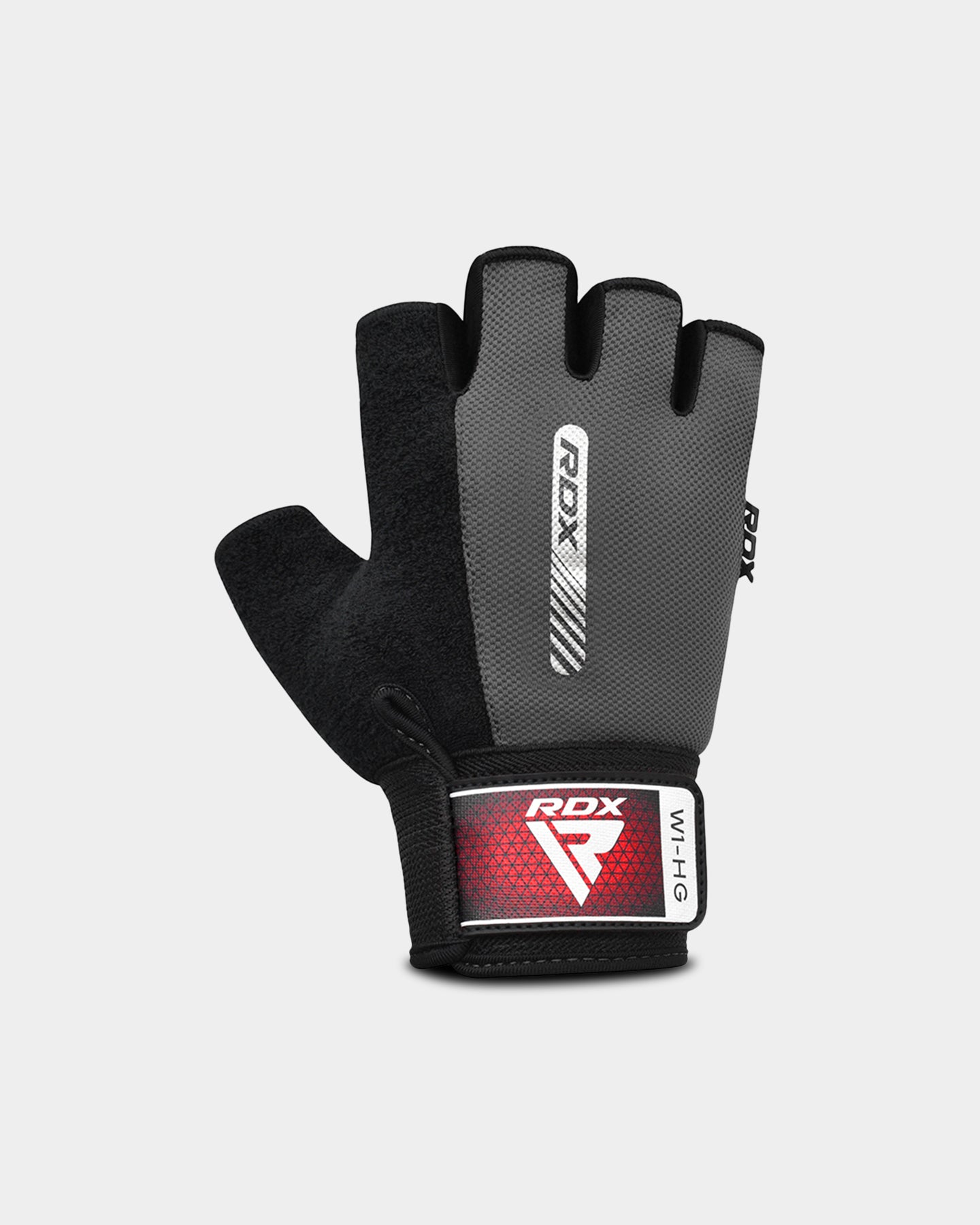 RDX Sports W1 Gym Workout Gloves, S, Gray A2