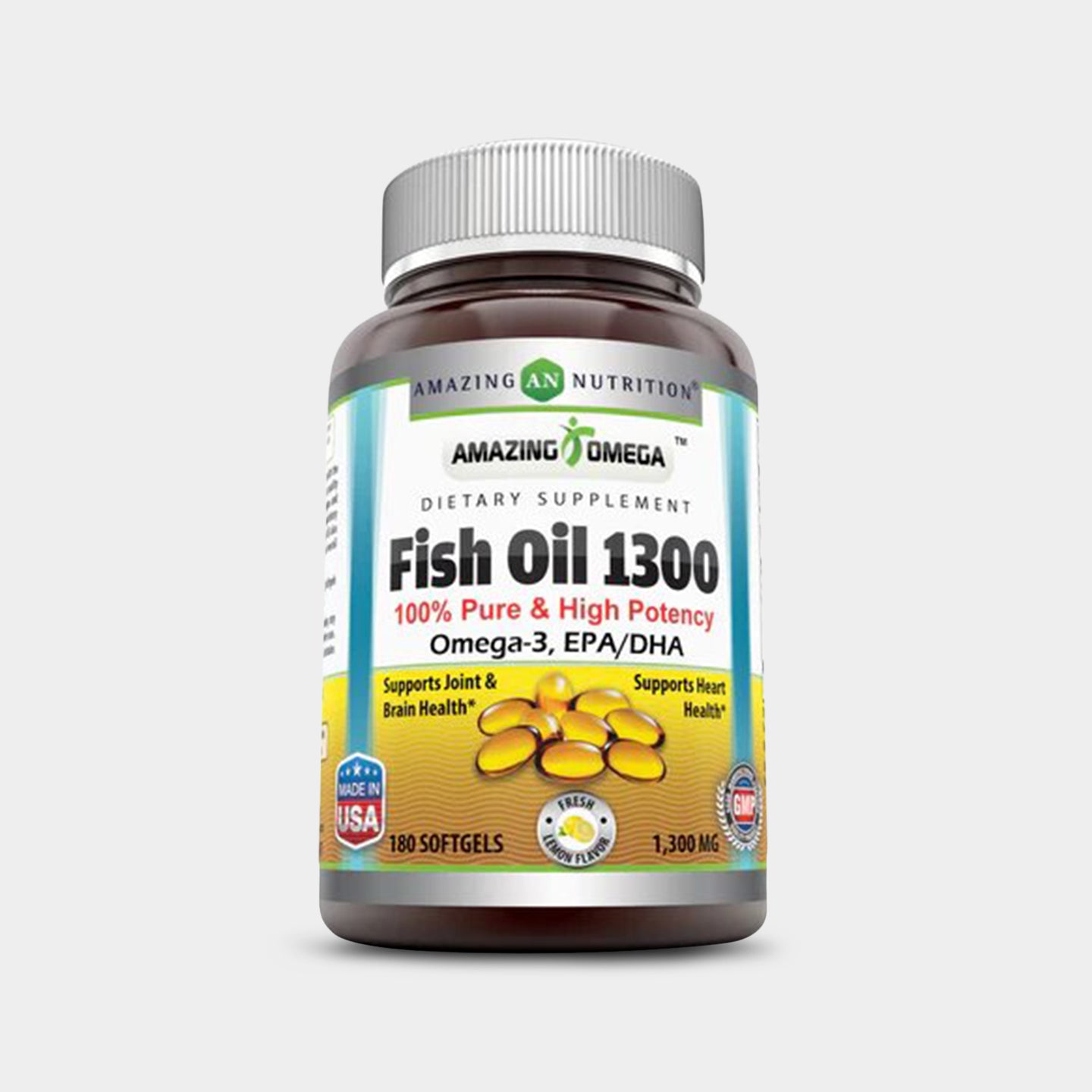 Amazing Formulas Omega 3 Fish Oil 1300 mg A1