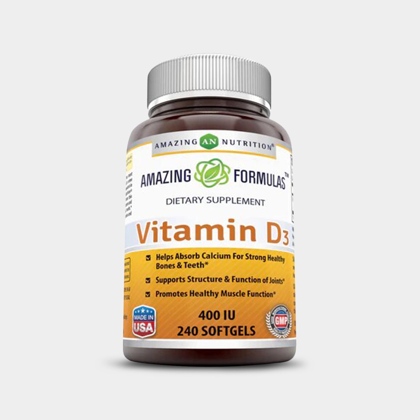 Amazing Formulas Vitamin D3 400 IU A1