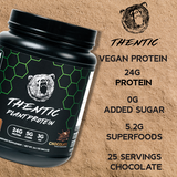 Thentic Plant Protein, Chocolate, 25 Servings A3