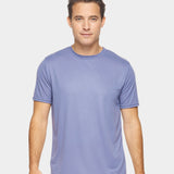 Expert Brand Oxymesh Men's Crewneck Performance T-Shirt, XS, Steel A1