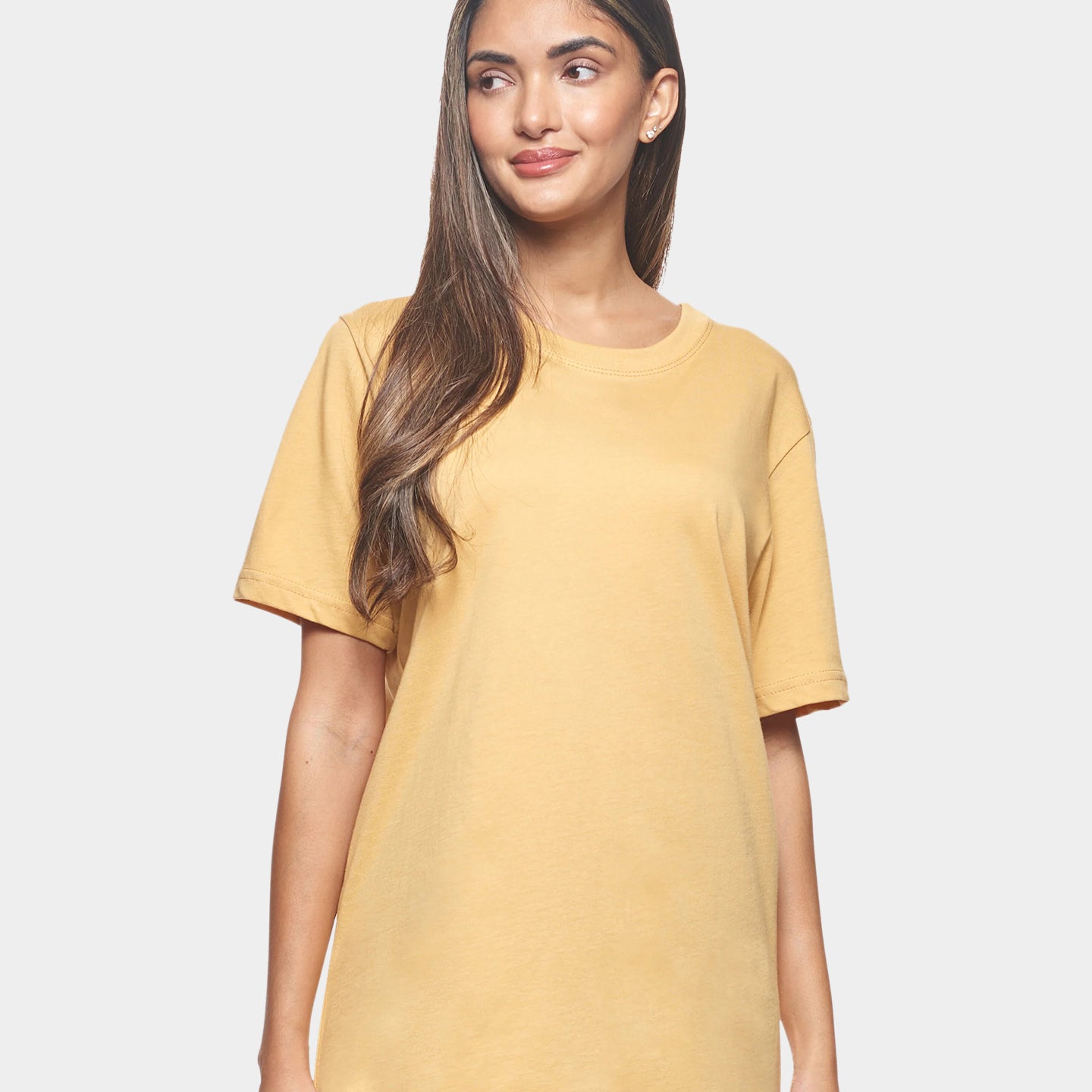 Expert Brand Organic Cotton Crewneck Unisex T-Shirt, XS, Harvest Yellow A1
