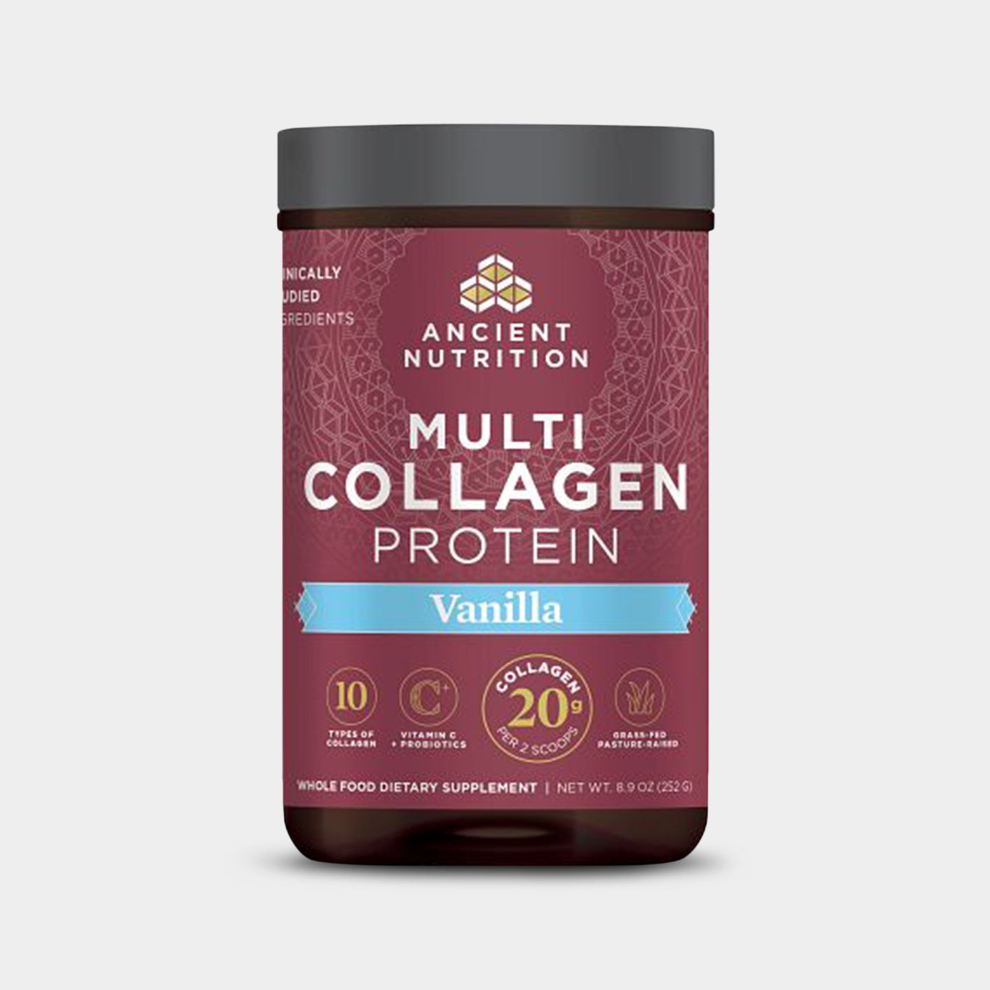 Ancient Nutrition Multi Collagen Protein - 20g, Vanilla, 24 Servings A1