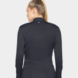 Expert Brand Women's Full Zip Athletic Training Jacket, M, Black A5