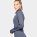 Expert Brand Women's Full Zip Athletic Training Jacket, S, Graphite A4