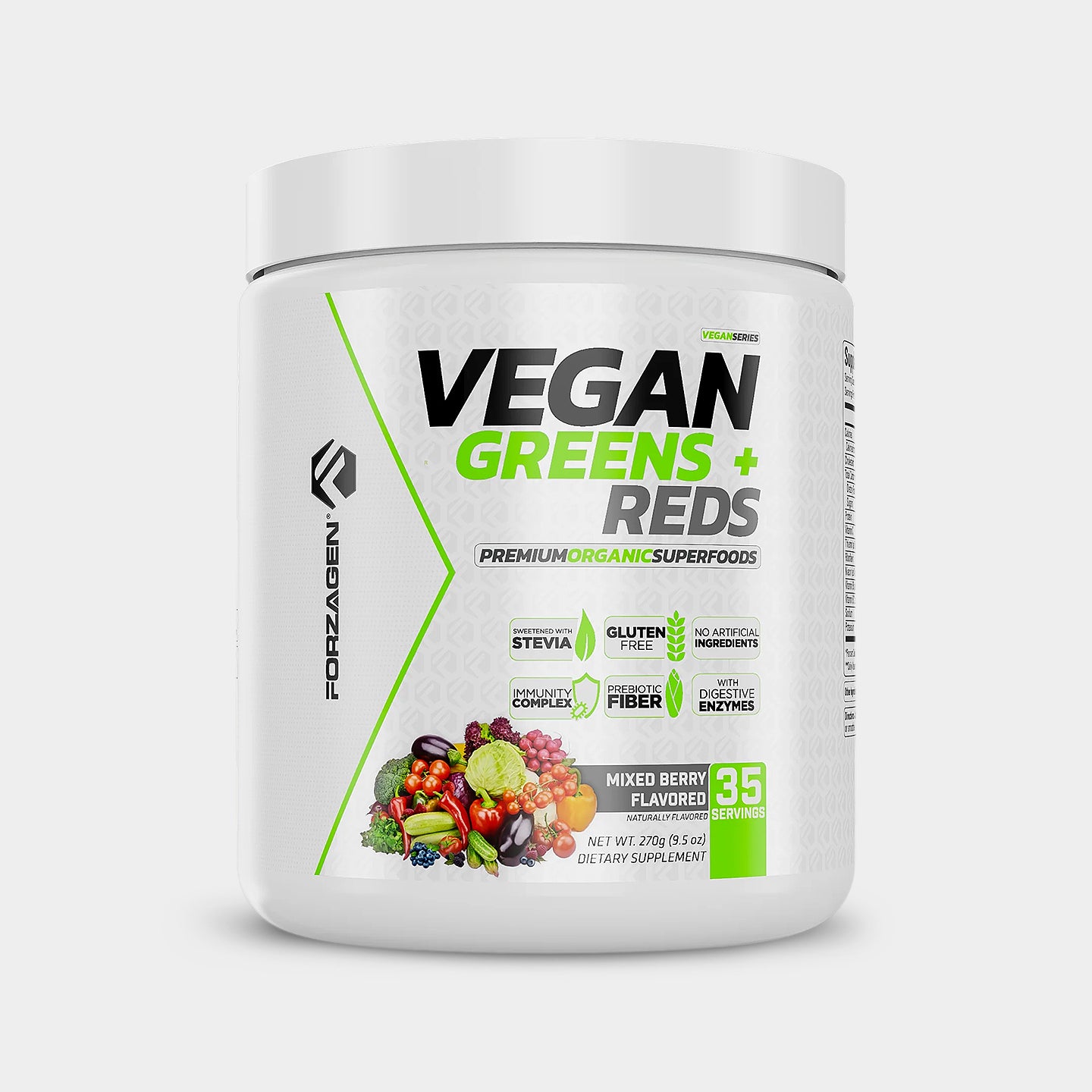 Forzagen Vegan Greens + Reds Superfood A1