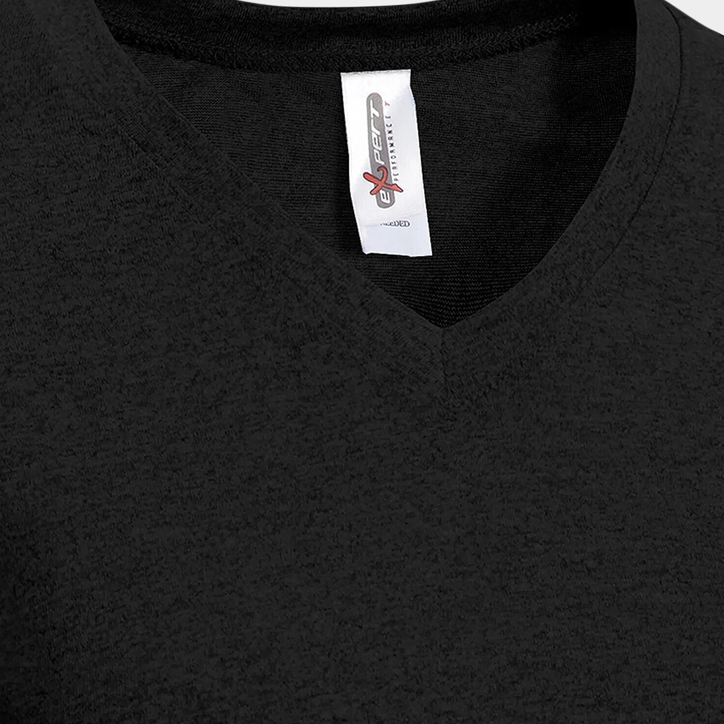 Expert Brand Women's Natural-Feel Jersey V-Neck T-Shirt, L, Black A2