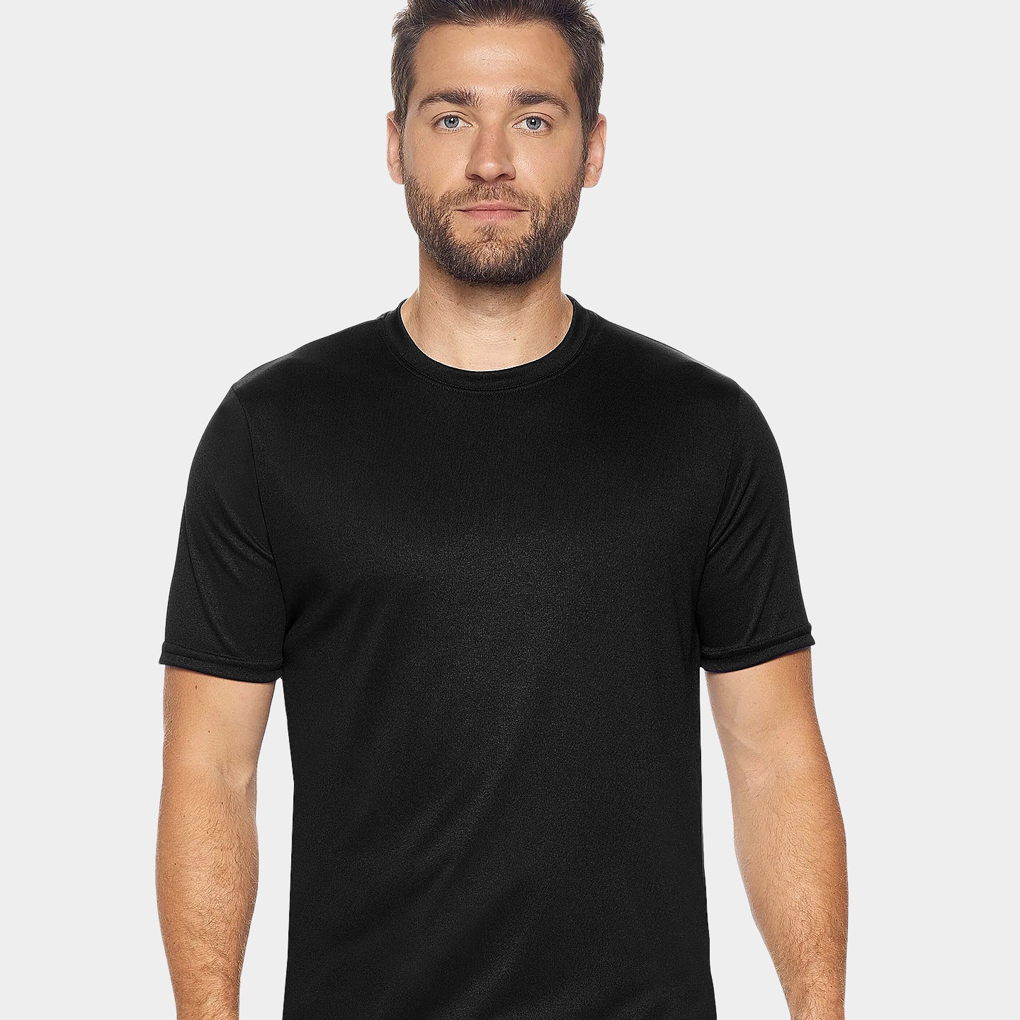 Expert Brand Men's Activewear Natural-Feel Jersey Crewneck T-Shirt A1