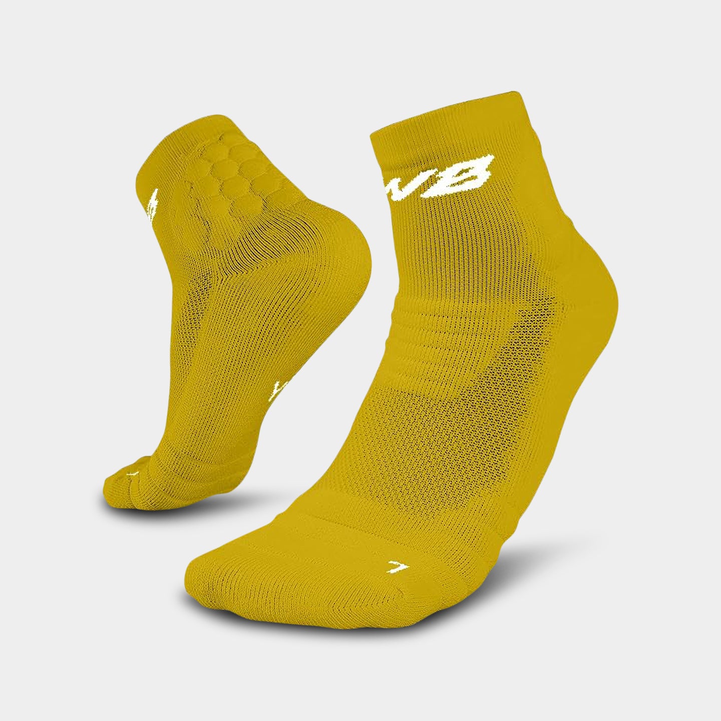 We Ball Sports Padded Quarter Socks, Youth, Gold A1