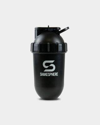 Tumbler Matte Black - White Logo 700ml - Shaker Bottles ShakeSphere