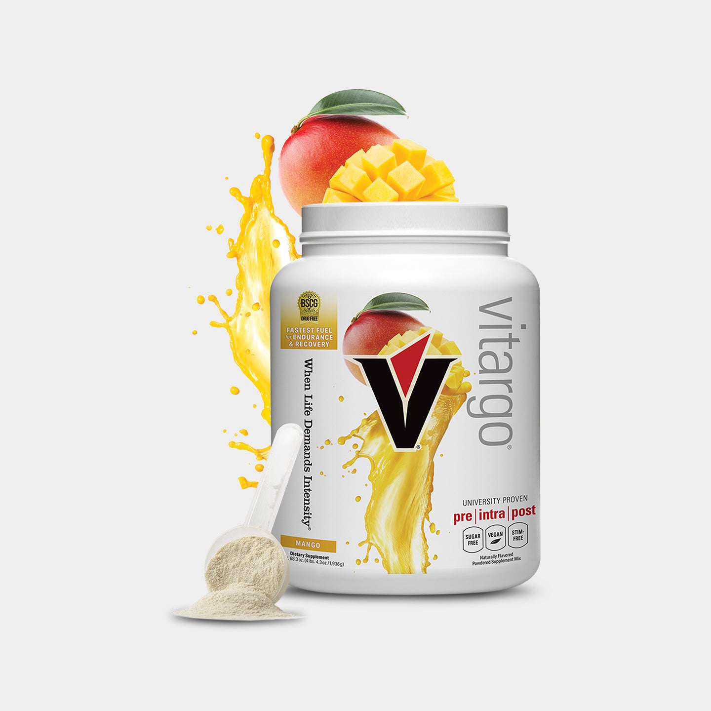 Vitargo Carbohydrate Powder, Mango, 25 Servings A1