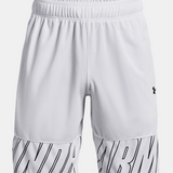 Under Armour Baseline 10" Men's Shorts, White, XL A4